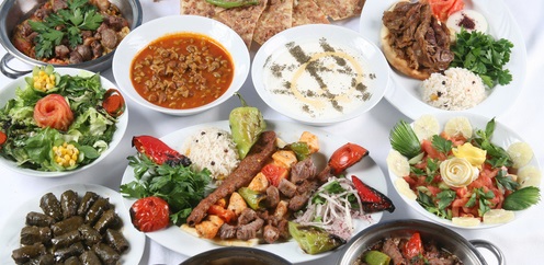 Köstliche türkische Küche